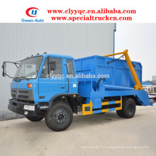 Dongfeng 4 * 2 collecteur à ordures avec système hydraulique